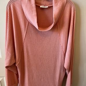 Mock Turtleneck Lightweight Sweater